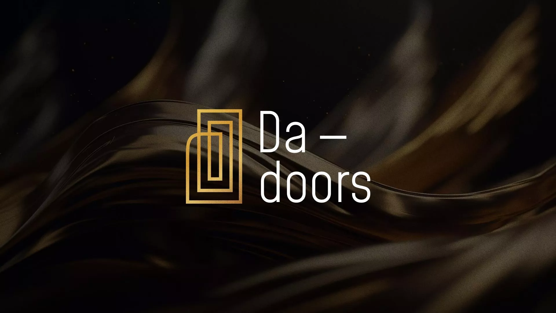 Разработка логотипа для компании «DA-DOORS» в Котельниках